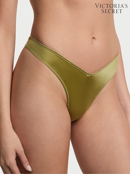 Victoria's Secret Moss Green Thong Knickers (H43765) | €15.50