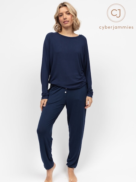 Cyberjammies Blue Slouch Jersey Pyjamas Set (H44069) | €60