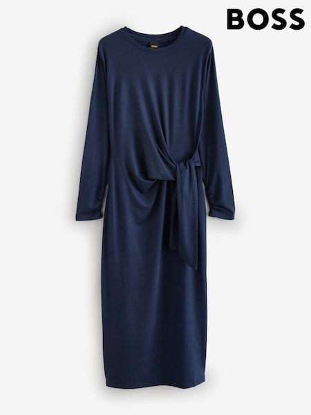 BOSS Erlot Jersey Maxi Dress (H44087) | R$ 1.570