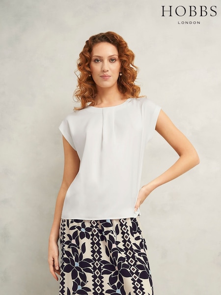 Hobbs White Nita Top (H44184) | €62