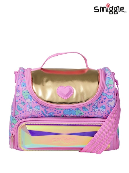 Smiggle Large Radiant Double Lunchbox With Strap (H44268) | 164 LEI