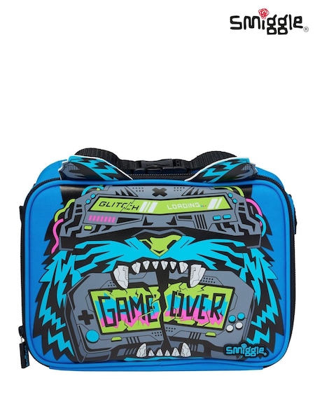 Smiggle Blue Eclipse Oblong Attach Lunchbox (H44280) | €21