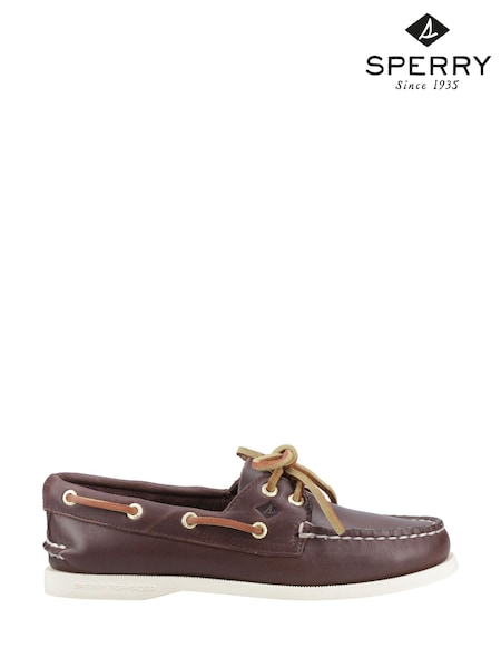 Sperry Authentic 2 Eye Boat Brown Shoes (H44317) | €128