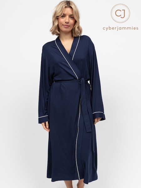 Cyberjammies Blue Long Jersey Dressing Gown (H44766) | €62