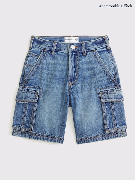 Abercrombie & Fitch Black Cargo Shorts (H44788) | €55