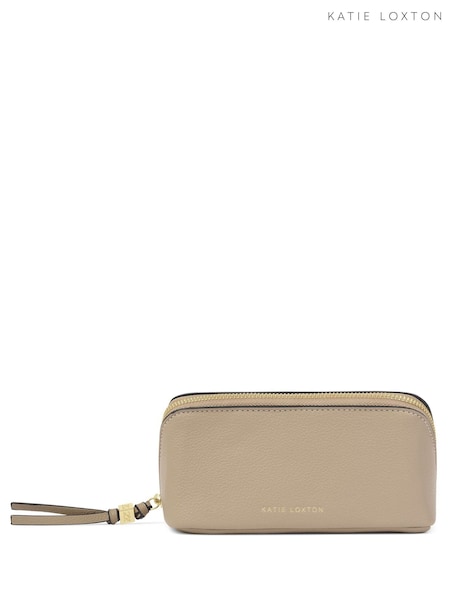 Katie Loxton Natural Fold Out Mirror Make Up Bag (H44897) | €33