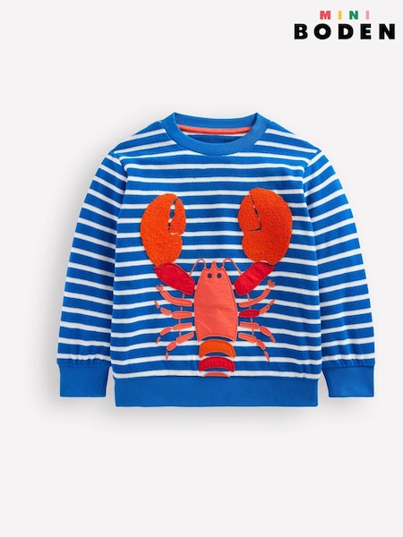 Boden Fun Towelling Sweatshirt (H44986) | ‏146‏₪ - ‏161‏ ₪