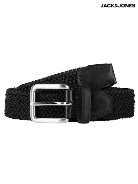 שחור - JACK & JONES Woven Belt (H45168) | ‏101‏₪