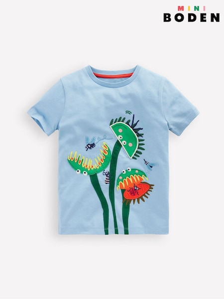Boden Blue Lift-The-Flap 100% Cotton T-Shirt (H45267) | €33 - €36