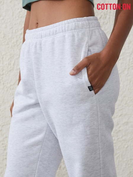 Harmaa - Cotton On Plush Essential Gym -verryttelyhousut (H45381) | €39