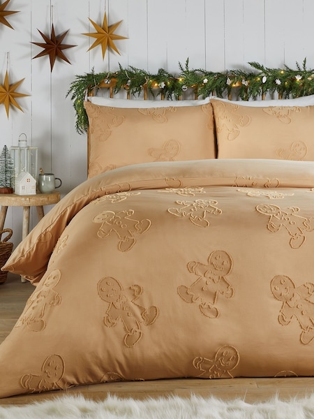 Duvet Day Ginger Gingerbread Tufted Duvet Set (H45394) | €31 - €57