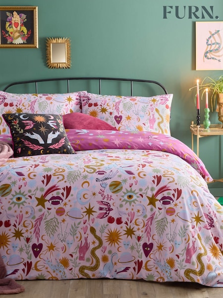 Furn Pink Enchanted Duvet Set (H45406) | €26 - €47