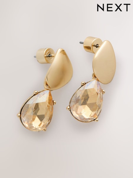 Zlata - Sparkle Drop Stud Earrings (H45713) | € 11