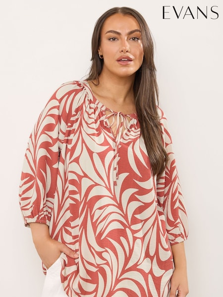 Evans Printed Boho Top (H45842) | €50