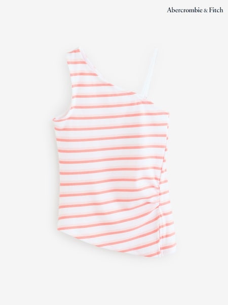 Abercrombie & Fitch One Shoulder Rouched Vest (H45892) | AED87