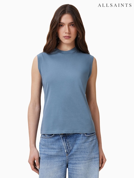 AllSaints Blue Imogen Tank Top (H45915) | 1,502 UAH