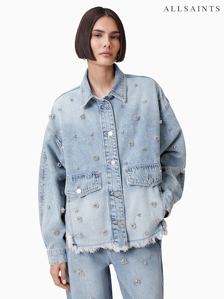 AllSaints Hettie Emb Shacket (H45924) | R$ 2.950