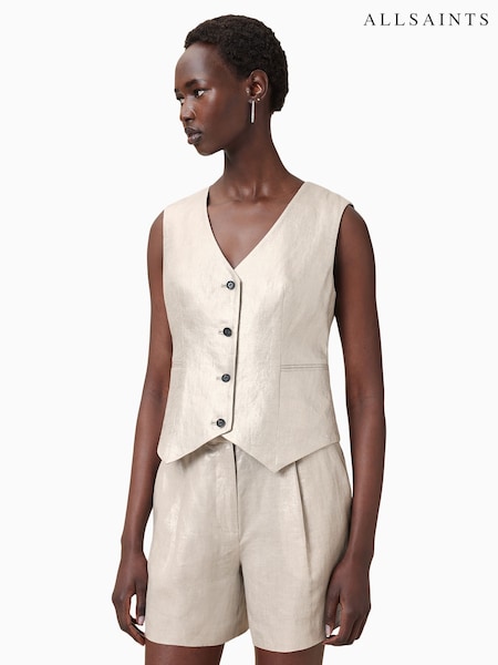 AllSaints Natural Averie Waistcoat (H45940) | 7,750 UAH