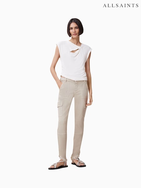 AllSaints Natural Duran Asym Jeans (H45946) | €197