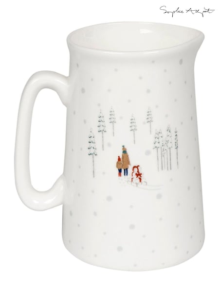 Sophie Allport Natural Home for Christmas Jug (H46054) | €31