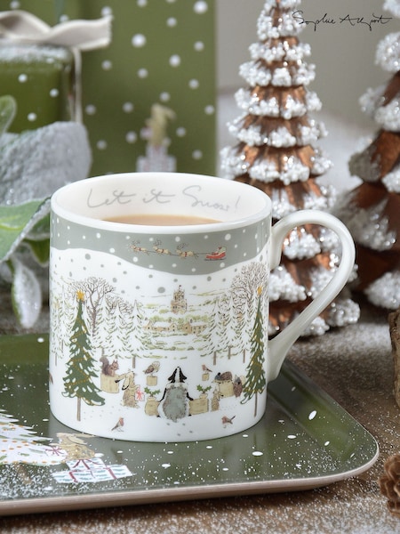 Sophie Allport Festive Forest Let It Snow Mug (H46062) | € 25
