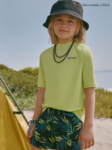 Abercrombie & Fitch Green Rash Guard T-Shirt (H46166) | 37 €