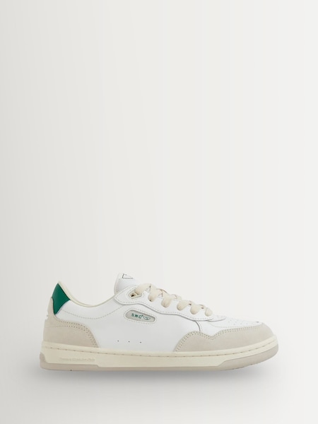 Stepney Workers Club Spring Green Pro Cup 01 Leather Trainers (H46197) | €140