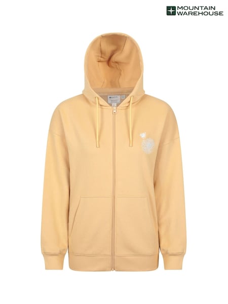Mountain Warehouse Womens Embroidered Sunflower Full-Zip Hoodie (H46282) | ‏176‏₪