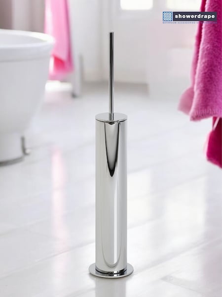Showerdrape Chrome Belgravia Toilet Brush & Holder (H46345) | R$ 545