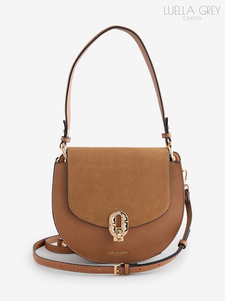 Luella Grey Mildred Saddle Cross-Body Bag (H46435) | €126