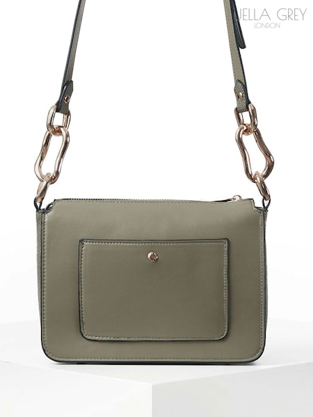 Luella Grey Margarita Zip Top Cross-Body Bag (H46441) | €113