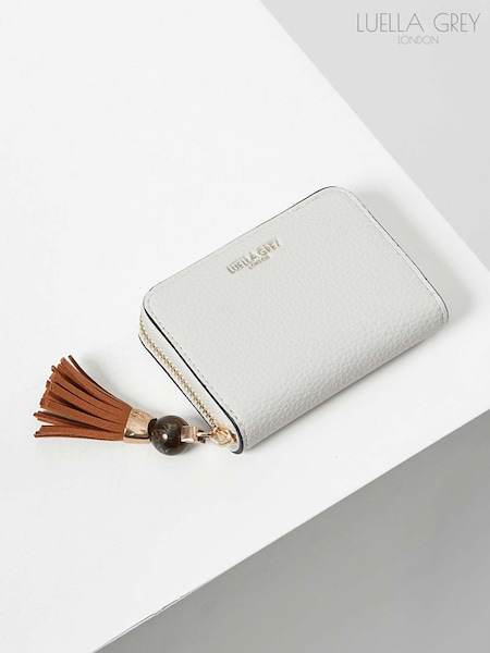 Luella Grey Small Maeve Tassel White Purse (H46451) | 44 €