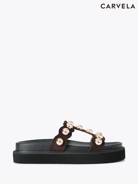 Carvela Gianna Black Sandals (H46638) | €177