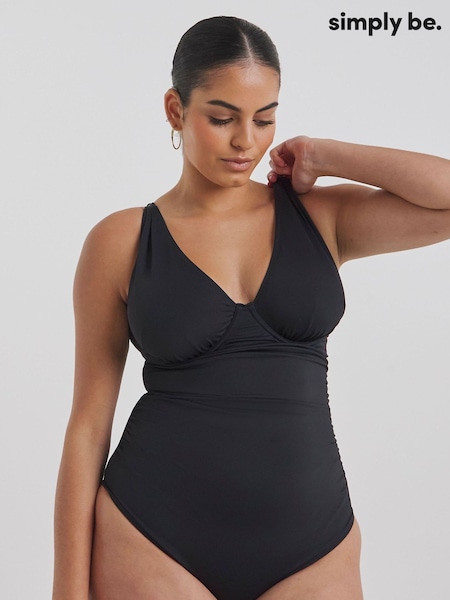 Simply Be Magisculpt Underwired Swimsuit (H46722) | ‏241‏₪