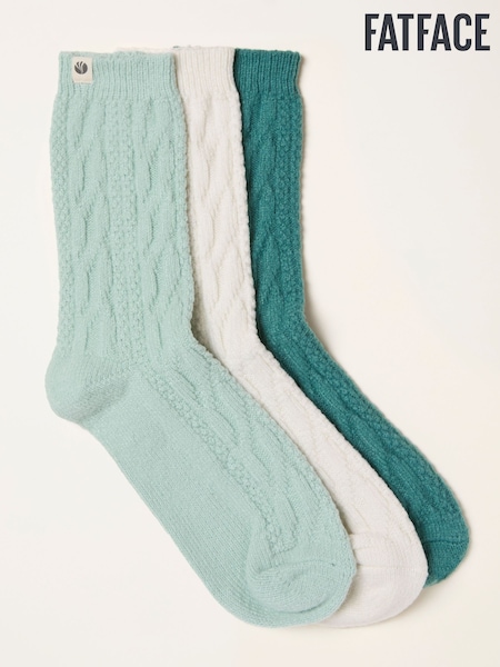 FatFace 3 Pairs of Cosy Cable Socks (H46755) | 25 €