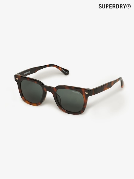 Superdry Brown Retro Square Sunglasses (H46893) | AZN 150