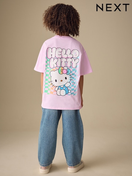 Roz - Hello Kitty Oversized Graphic Print T-Shirt (3-16yrs) (H47022) | 112 LEI - 149 LEI
