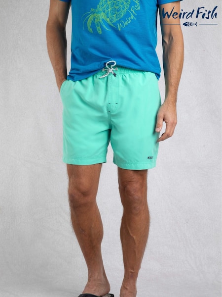 Weird Fish Blue Banning Swim Shorts (H47097) | €42