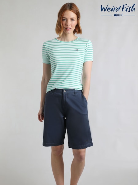 Azul - Weird Fish Annalise Knee Length Chino Shorts (H47111) | 57 €