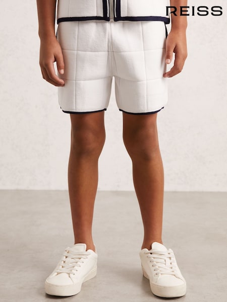 Белый/темно-синий - Reiss Barbor Shorts (H47146) | €64