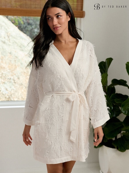 B by Ted Baker Feather Ivory Bridal Robe (H47683) | €71