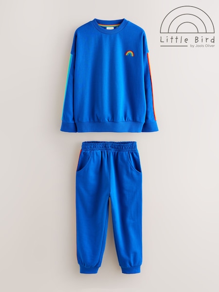 Azul brilhante - Little Bird by Jools Oliver Sweatshirt and Joggers Set (H47816) | R$ 295 - R$ 355