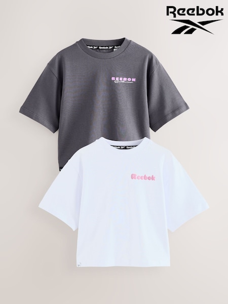 Reebok Short Sleeve Logo T-Shirts 2 Pack (H47846) | €22.50 - €31