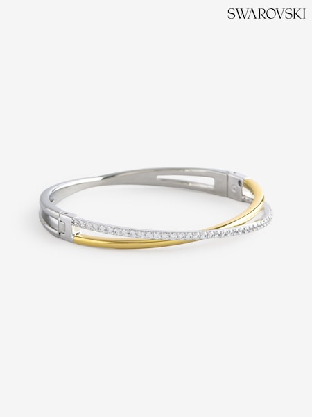Swarovski Hyperbola Bangle with Round Cut Mixed Metal Finish (H47859) | 248 €