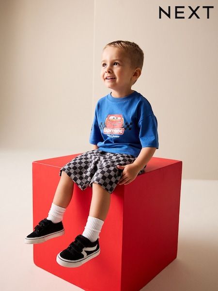 Blue Disney Cars T-Shirt and Shorts Set (9mths-8yrs) (H48068) | € 24 - € 30