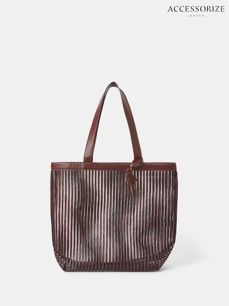 Accessorize Mesh Stripe Shopper Bag (H48086) | 50 €