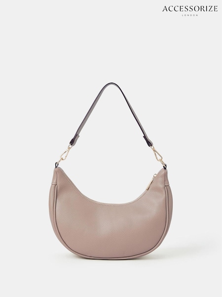 Accessorize Natural Crescent Shoulder Bag (H48091) | 232 QAR