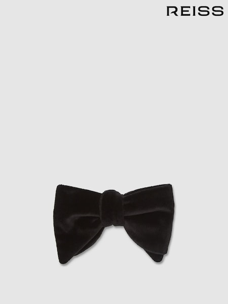 Reiss Hike Velvet Bow Tie (H48158) | ‏51 ر.ع.‏