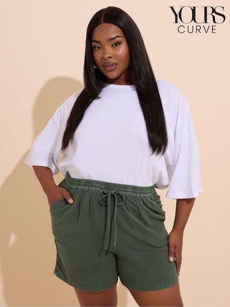 Green Chambray Shorts (H48333) | €37