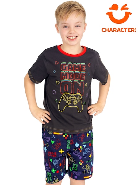 Character Boys Harry Bear Short Gaming Pyjamas (H48343) | ‏97 ر.ق.